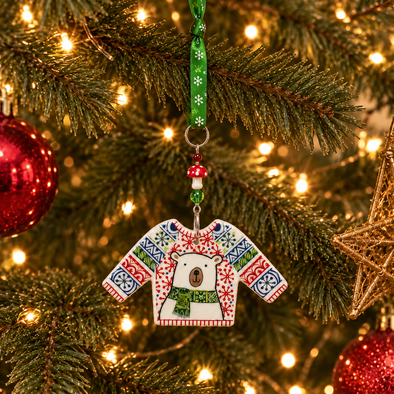 Christmas collection — handmade ceramic Christmas decorations